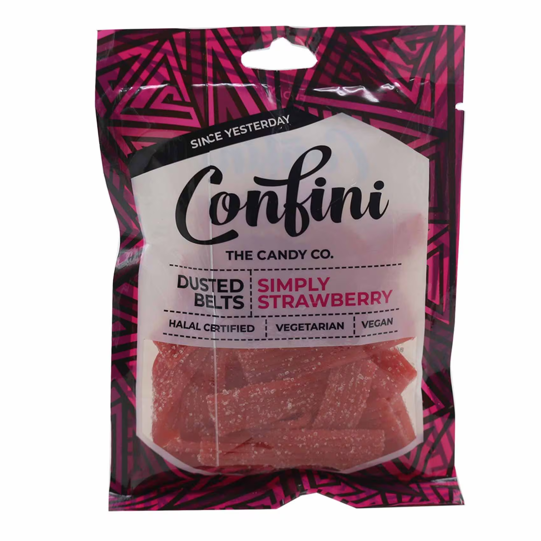 CONFINI SOUR BELTS STRAWBERRY MARMALADE 75G